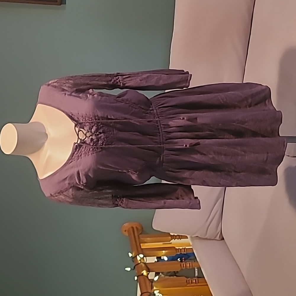 American Eagle Outfitters dress in purple